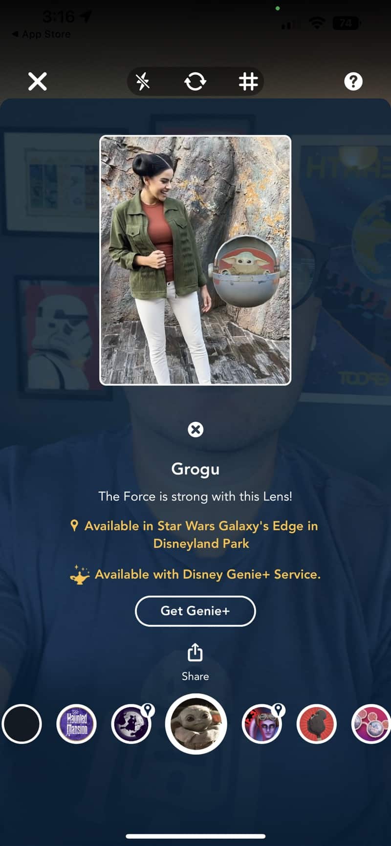 Disneyland adds PhotoPass Lenses to Genie+ Guide2WDW