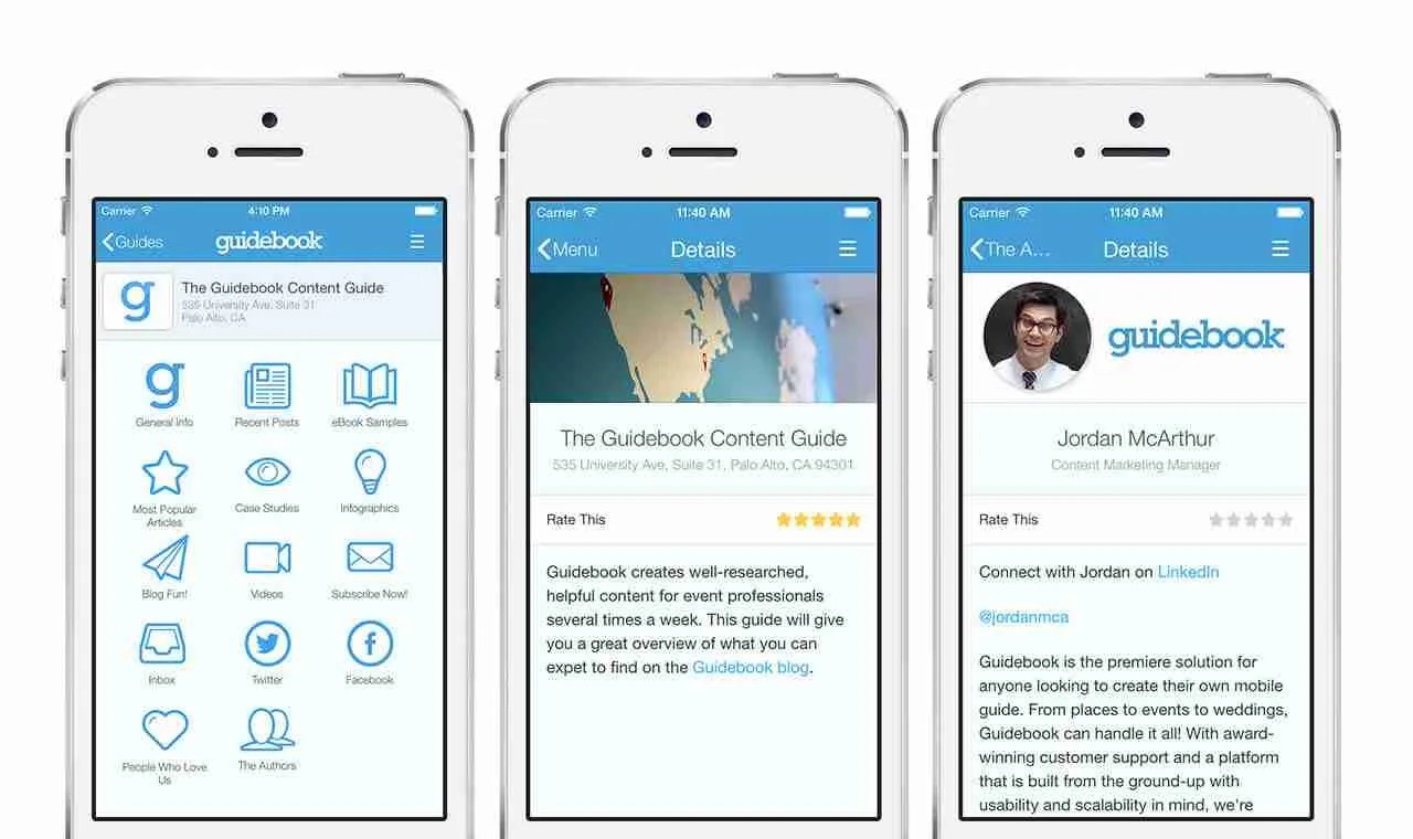 Know The Secrets of Good Event App Design Guidebook