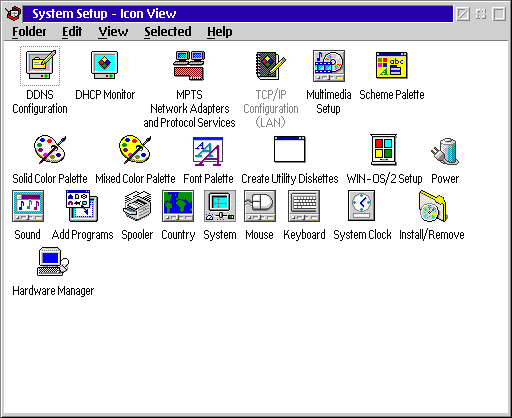 GUIdebook > Screenshots > Settings menu
