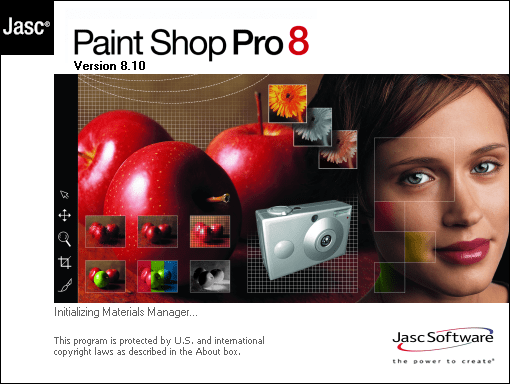 paint shop pro 8 solutions