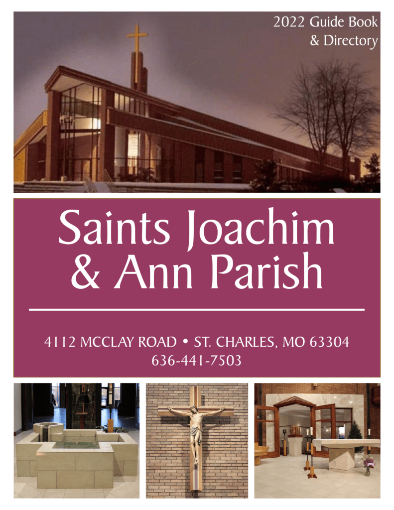 Sts. Joachim and Ann Parish Guidebook Publishing
