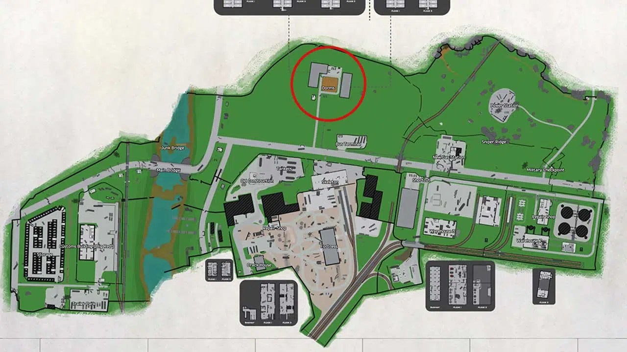 Aptitud En contra Elasticidad map escape from tarkov customs satélite