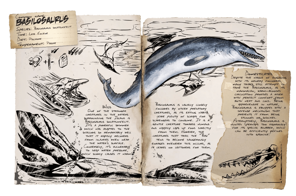 ARK Basilosaurus How to Tame, Feed and Breed!