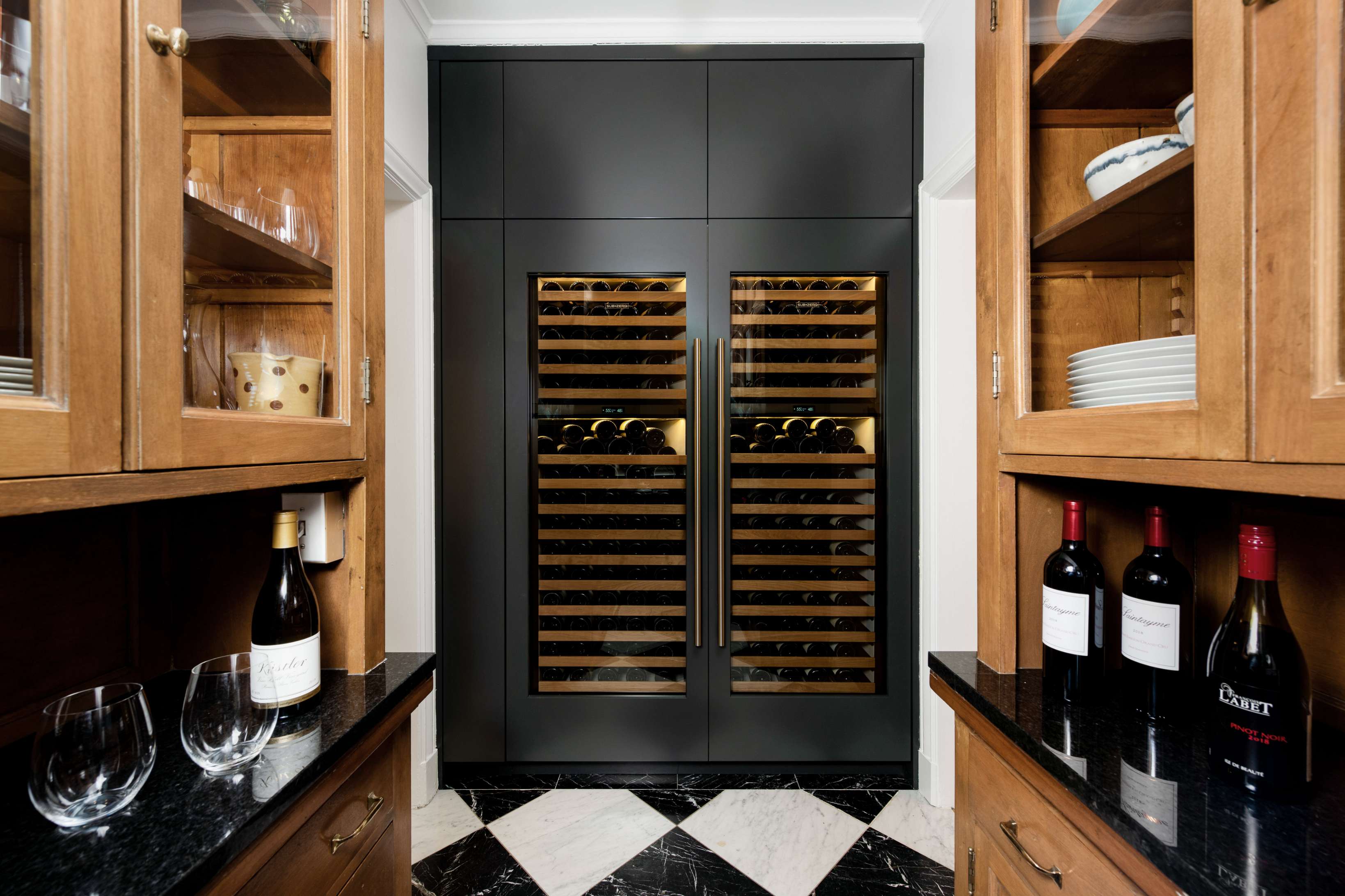 Wine Country Kitchen Remodel Lakeview, Chicago, IL Kitchen & Bath Remodeling