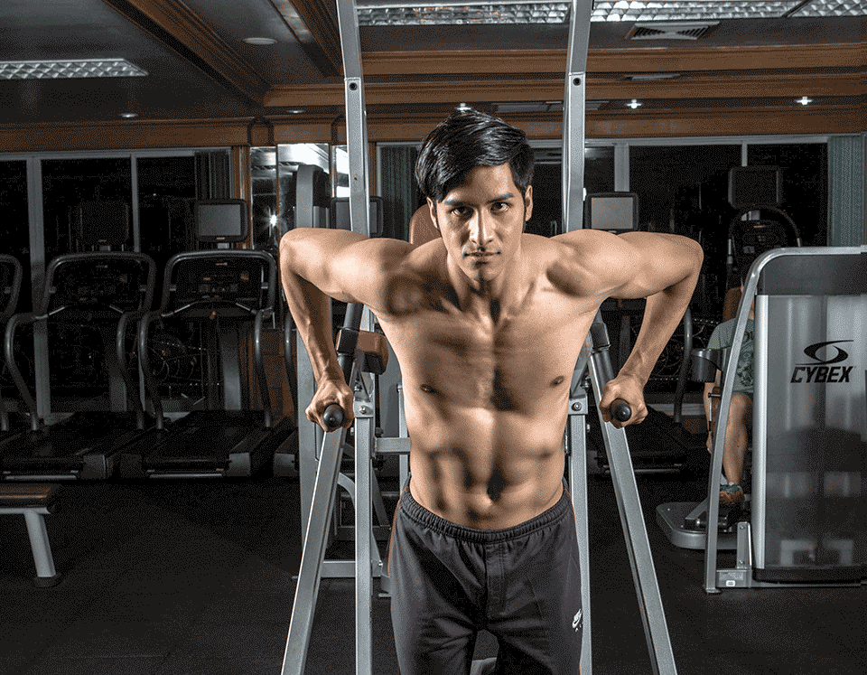Parallel bars dips Notion