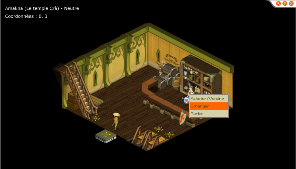 parchemin caractéristique dofus rétro parchotage 101 dofus 1.29 F88 F99