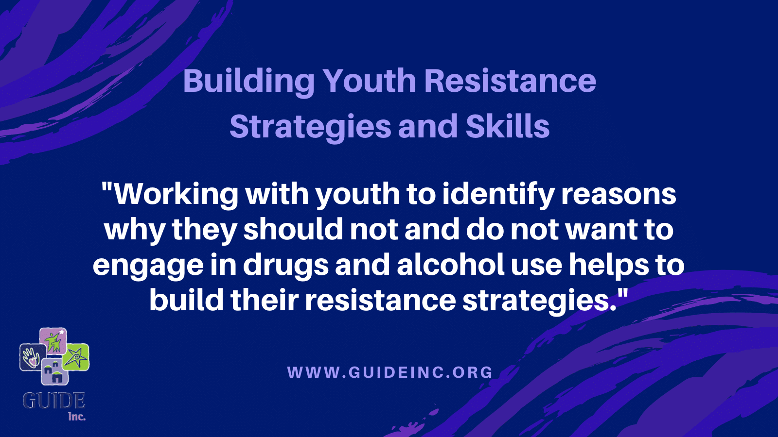 Building Youth Resistance Strategies and Skills GUIDE, Inc.