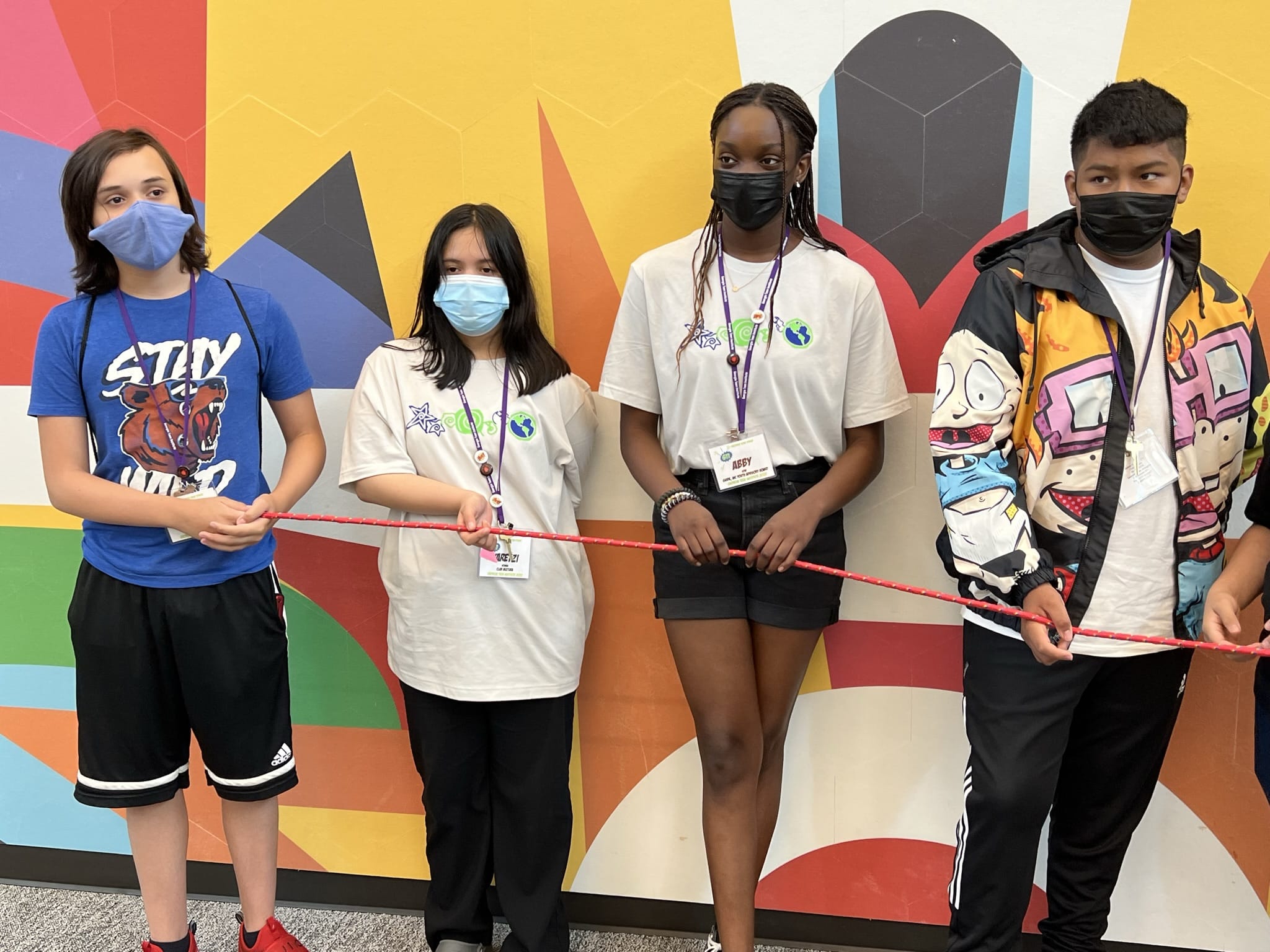 Team Building Activity Connection Rope GUIDE, Inc.