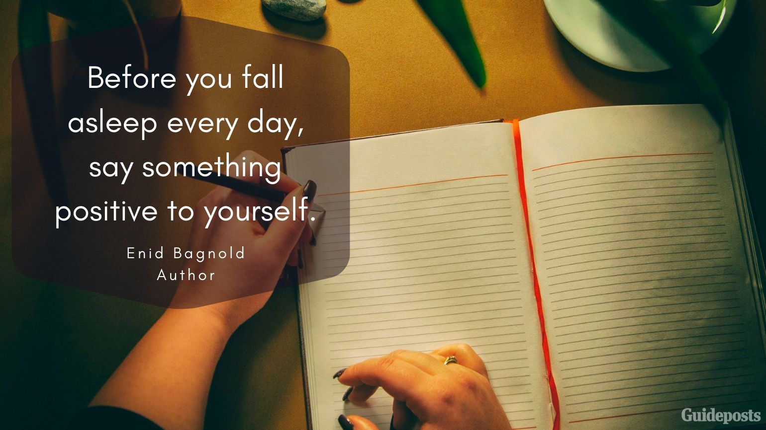 7 Positive Quotes to Read Before Bedtime Guideposts