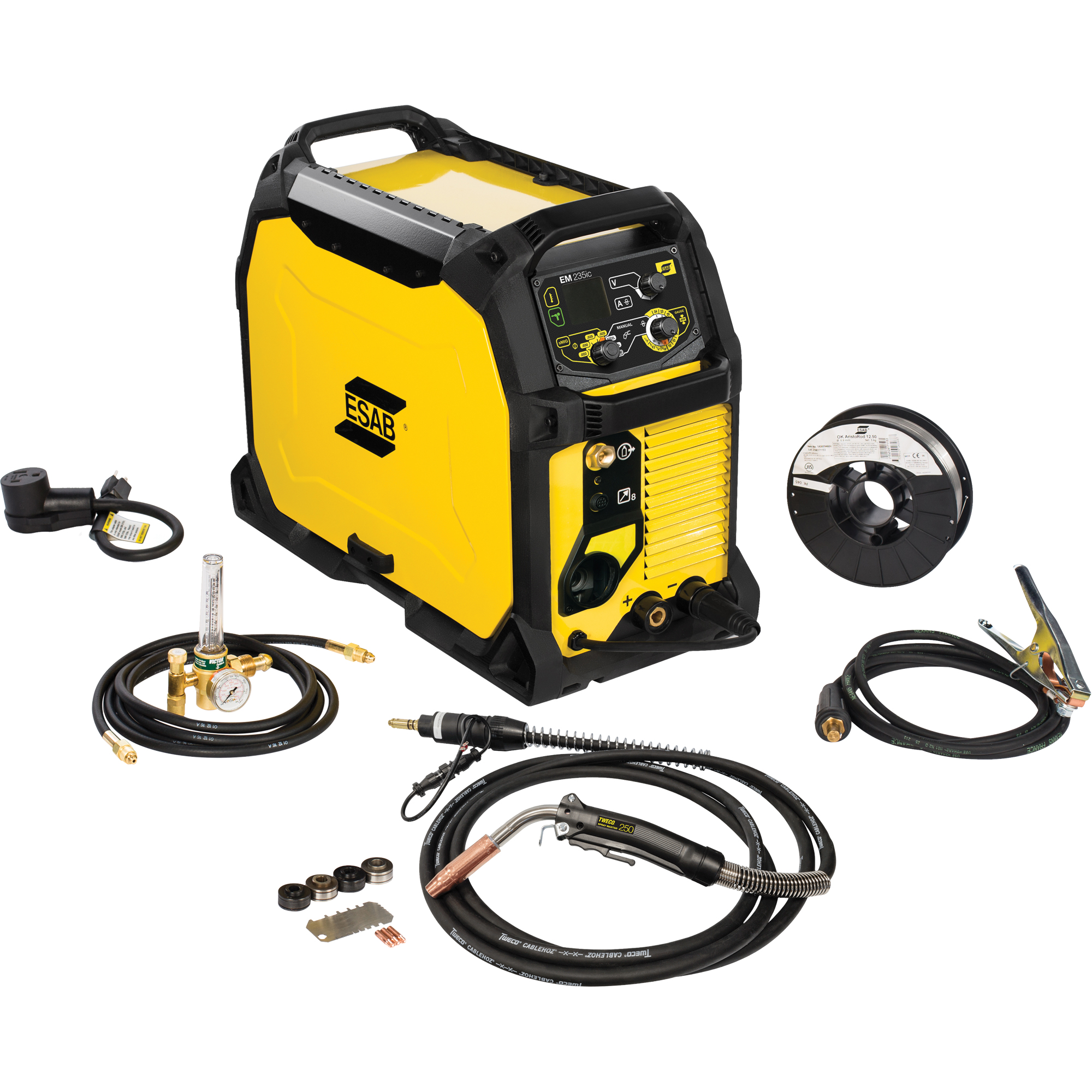 ESAB Rebel EM 235ic Portable Welding Machine, 230 V/120 V, 1 Ph, 50/60