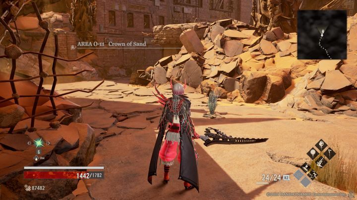 Crown of Sand Code Vein Walkthrough Code Vein Guide