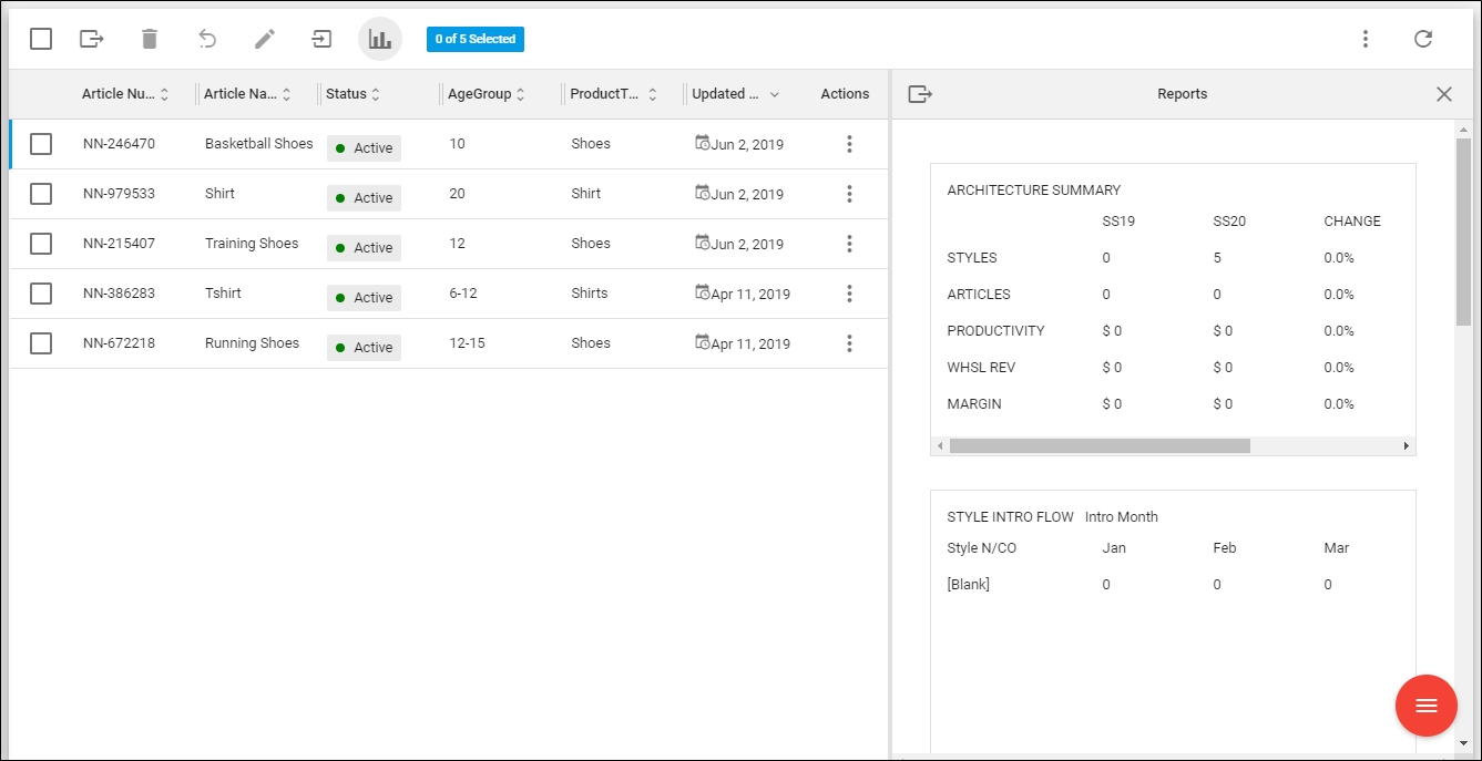 Generate report Trasix Knowledge Base