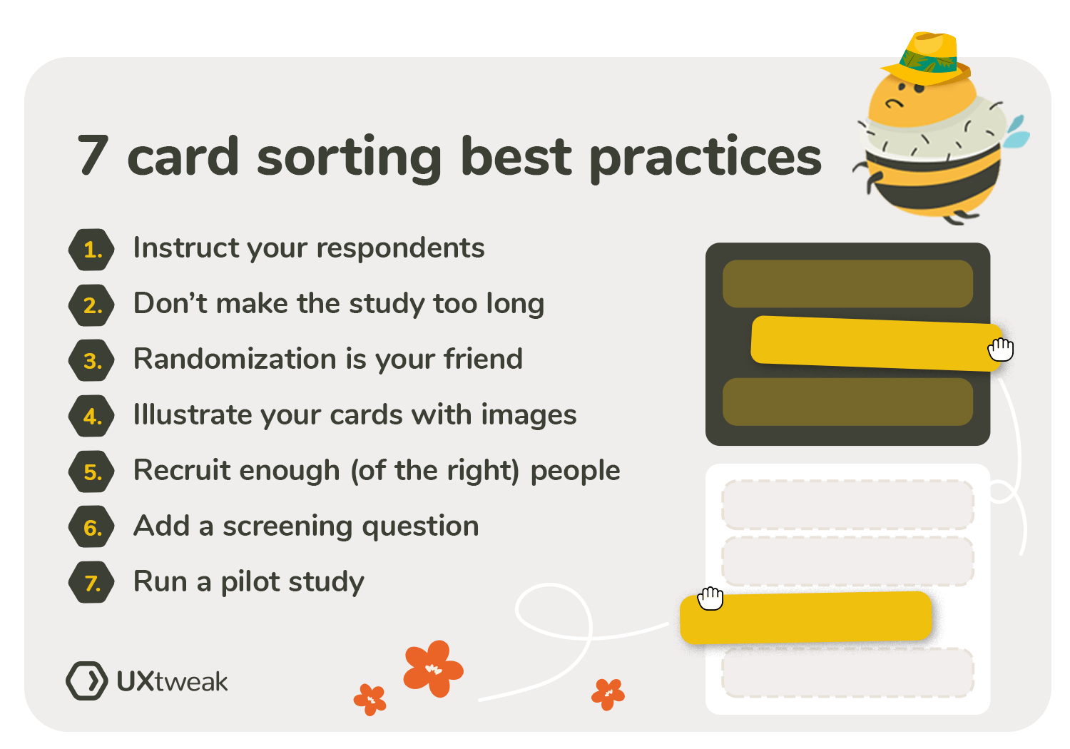 Card Sorting Best Practices UXtweak