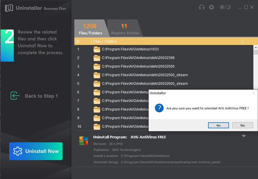 How to Uninstall AVG Antivirus Free Completely from