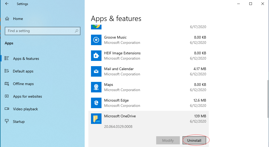 How to Uninstall Microsoft OneDrive Completely from Windows 10