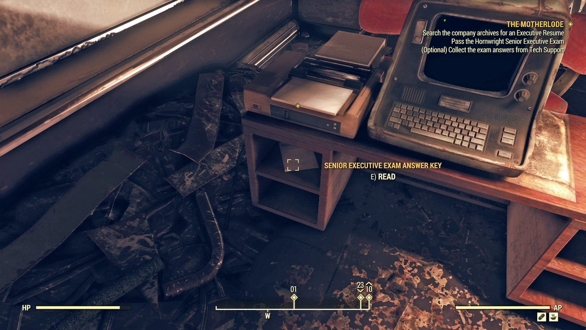 The Motherlode, Fallout 76 Quest