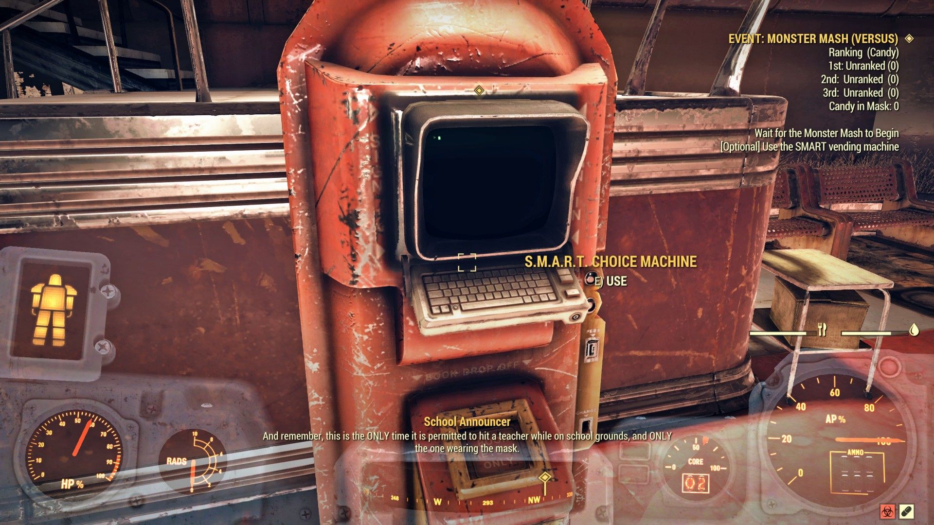 Event Monster Mash, Fallout 76 Quest