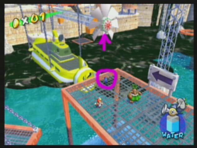 Ricco Harbor Blue Coins Super Mario Sunshine Wiki Guide IGN