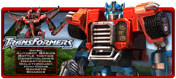 Transformers ps2 Walkthrough and Guide Page 7 GameSpy