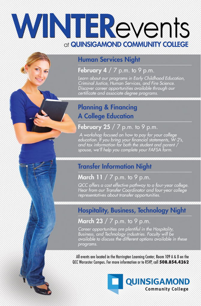 Quinsigamond Community College GUIDE // Tim McAuliffe Design