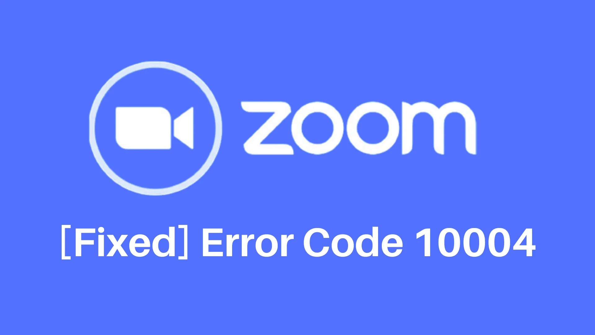 Fix Zoom Unable to Install Updates Error Code 10004 [Mac] Guiding Tricks