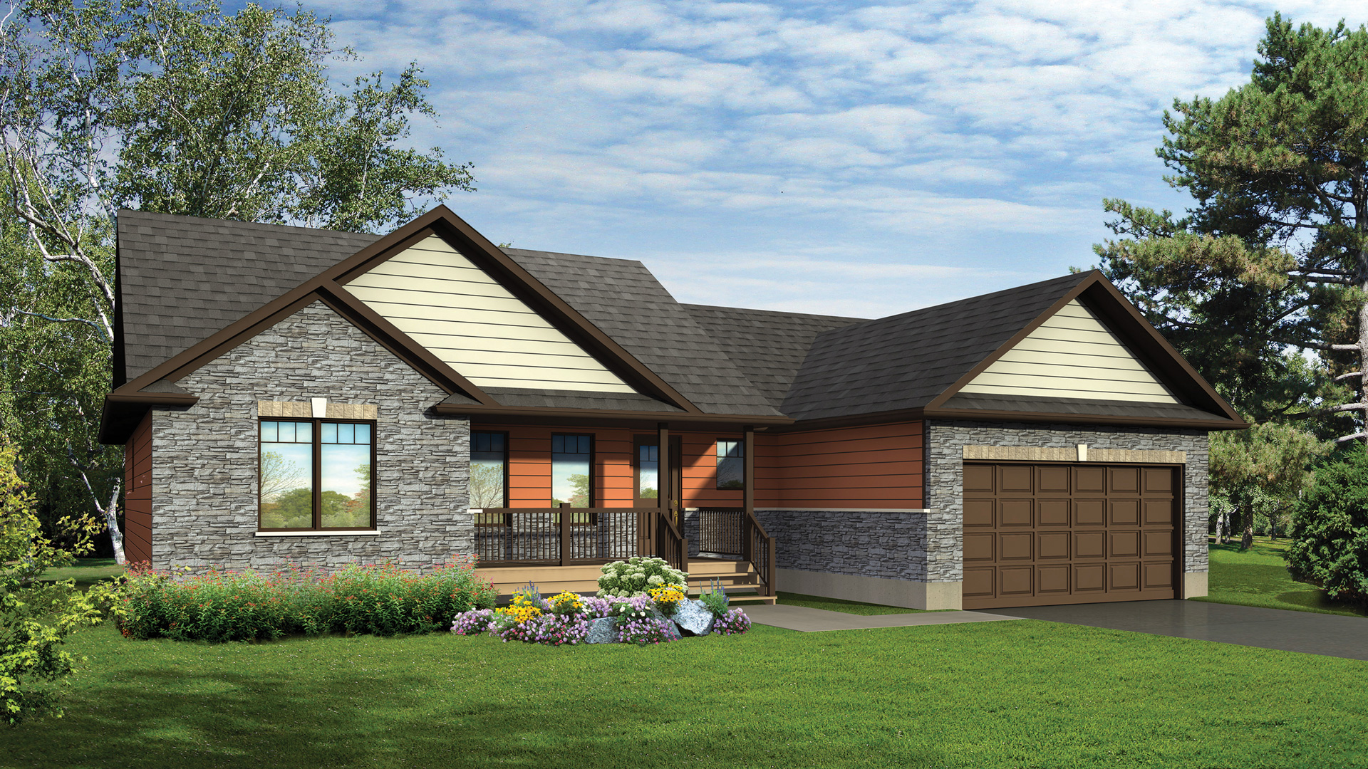 Havelock model Contemporary and modern house Onestorey house