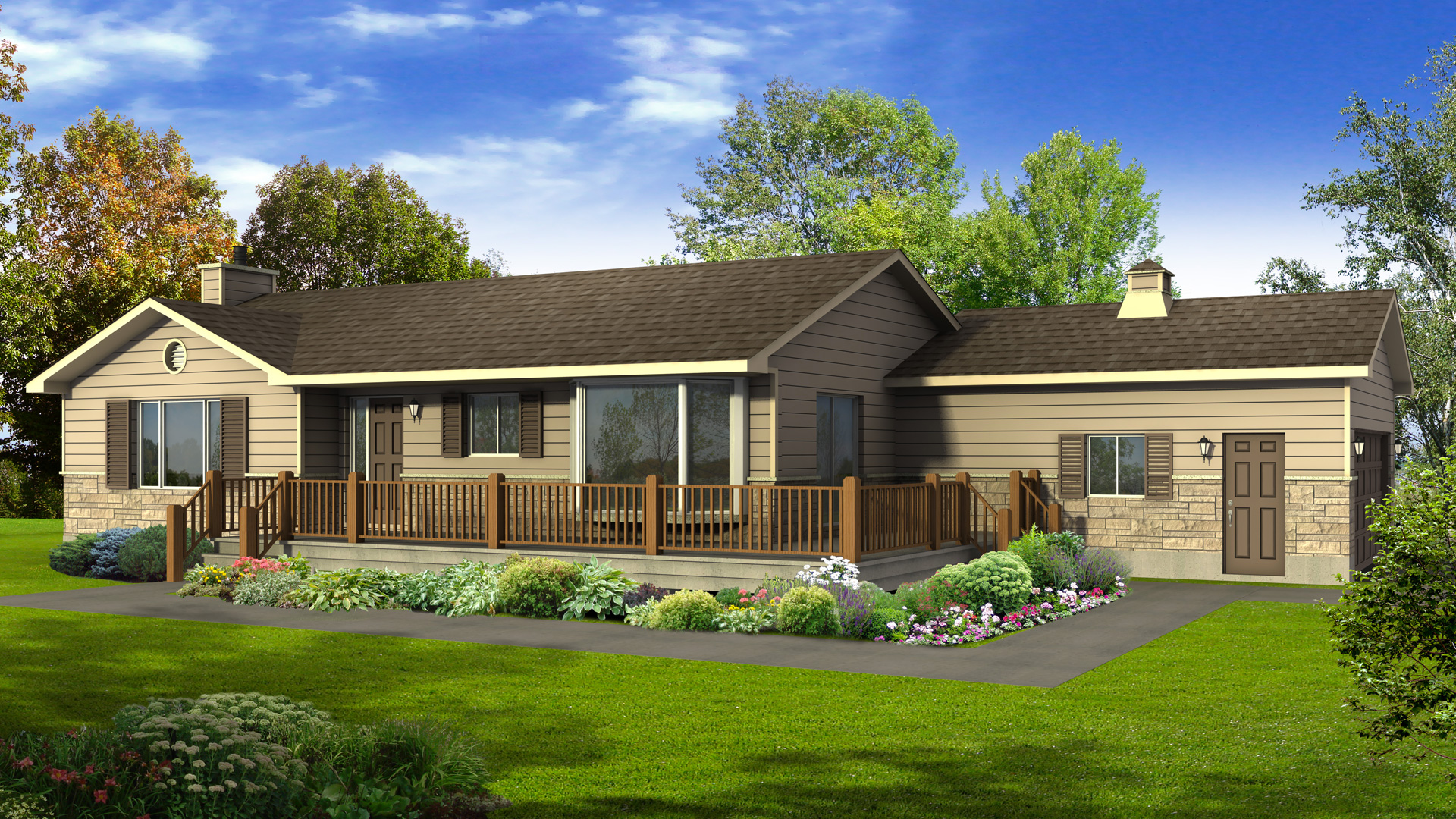 Homestead model Tradition house Onestorey house Guildcrest is