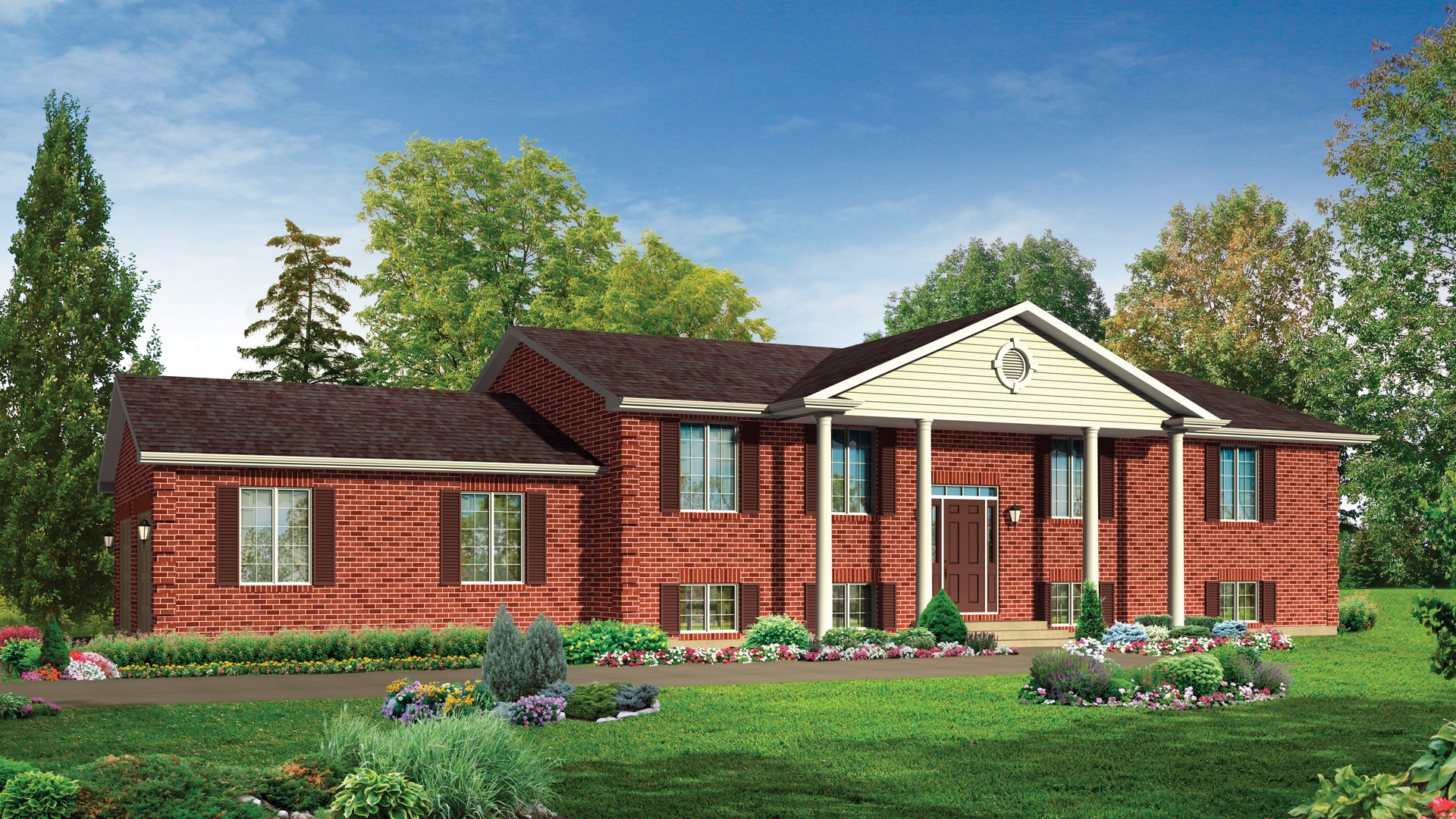 Rosedale Model Split level and Tradition house Guildcrest is the