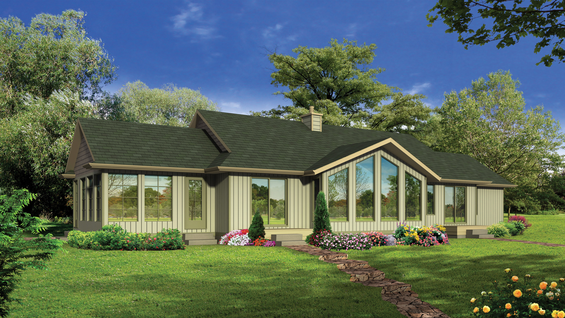 Trailhead II Model Tradition and recreational house Guildcrest is
