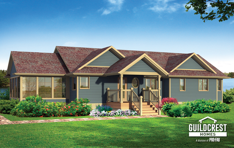 Trillium Model Recreational and tradition house Guildcrest is the