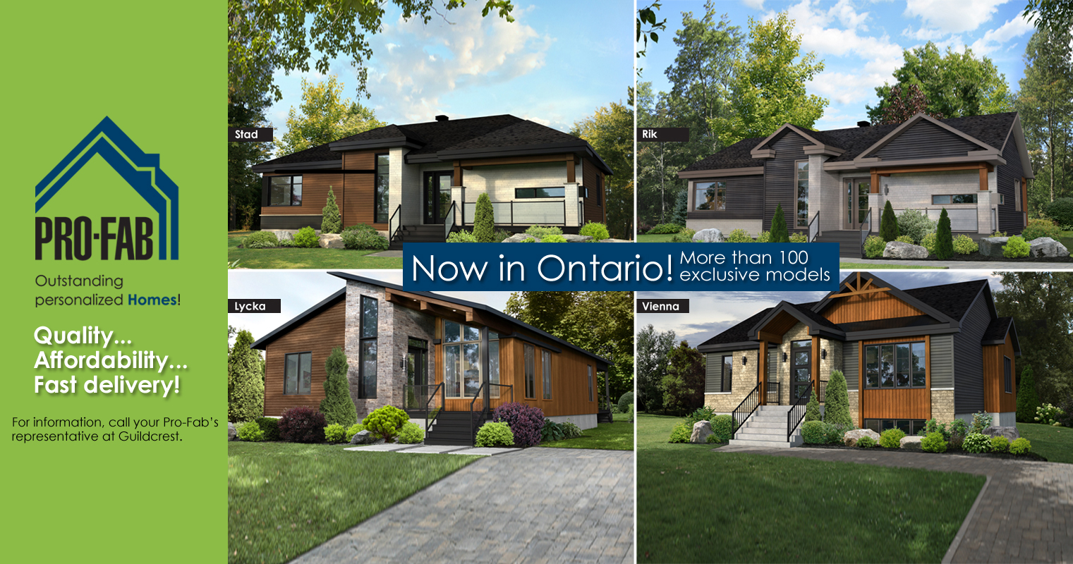 Home Prefab homes and Modular homes builder Guildcrest Homes Ontario