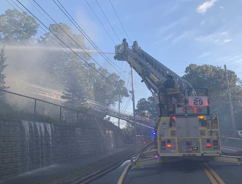 Johnson Road House Fire Guilderland Fire Department