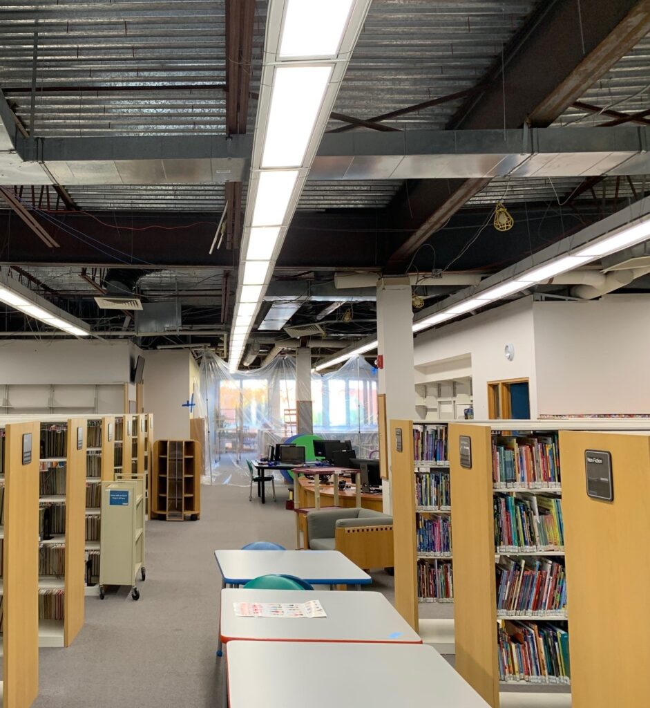 GPL Construction Photos Guilderland Public Library