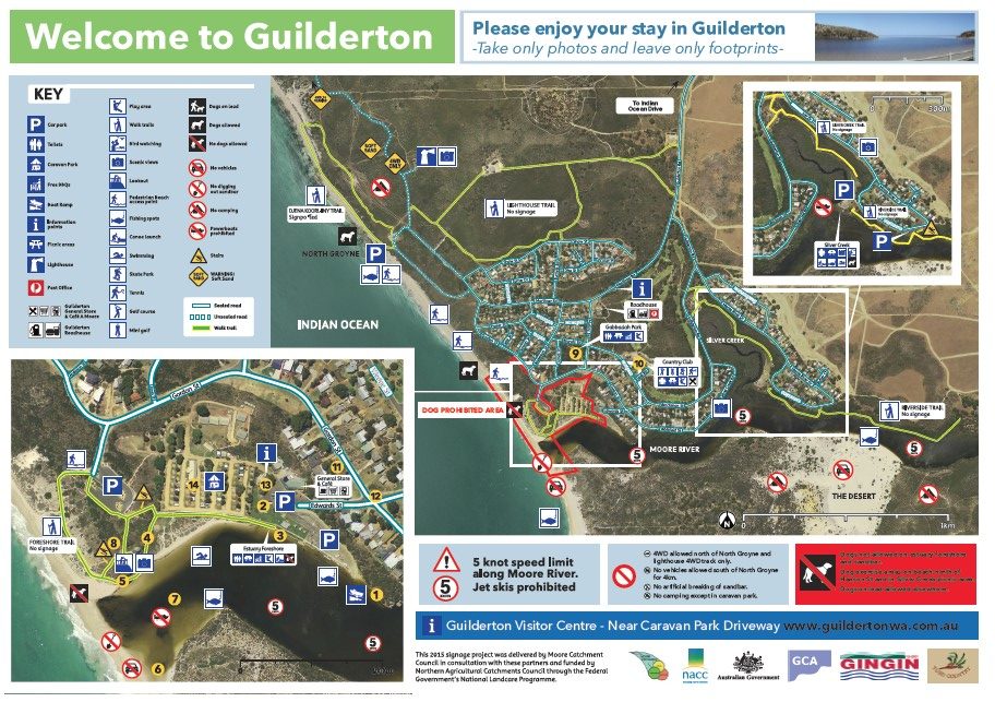 Maps Guilderton WA