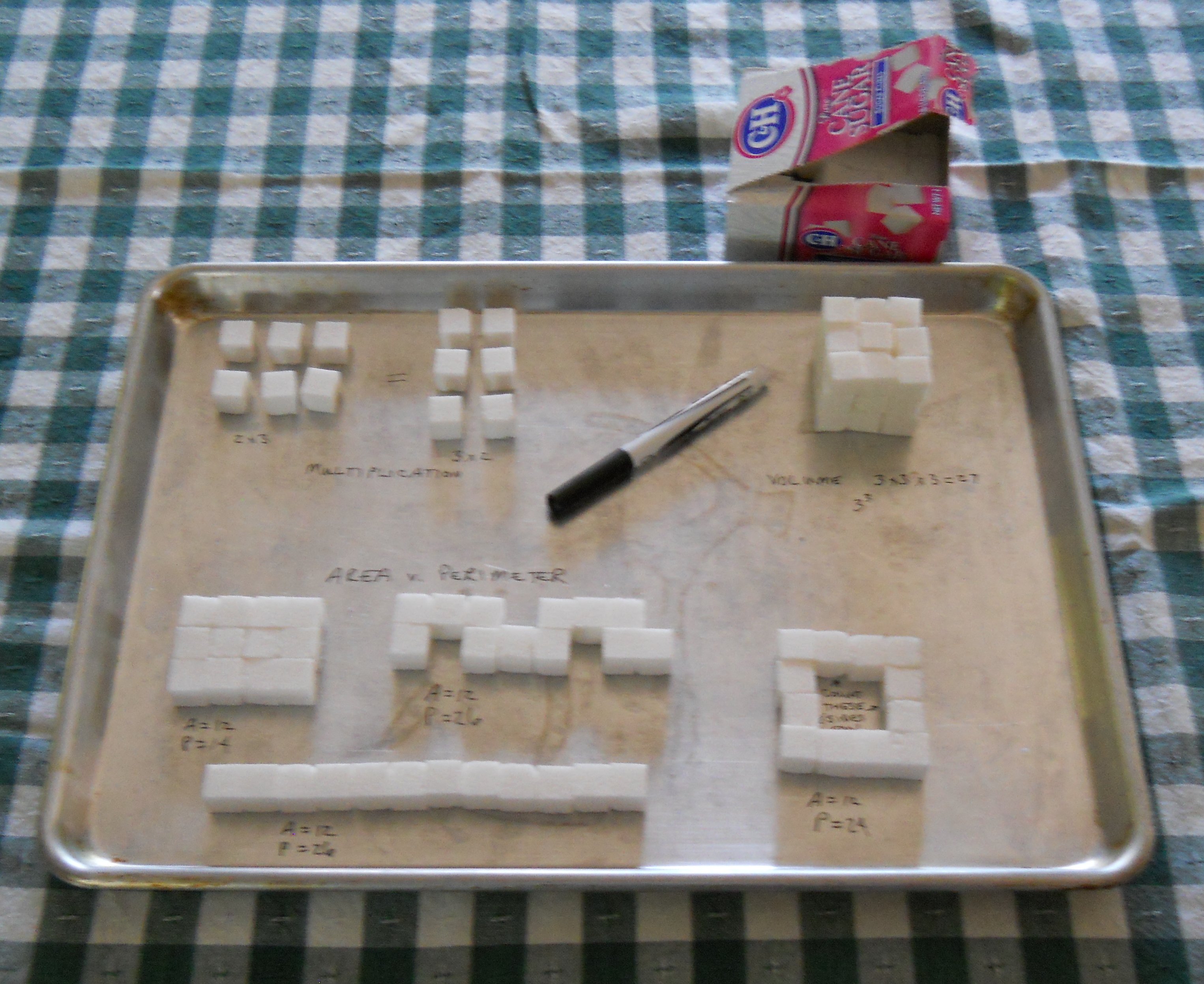 Wednesday Sugar Cube Math, Part 2 GuiltFree Homeschooling