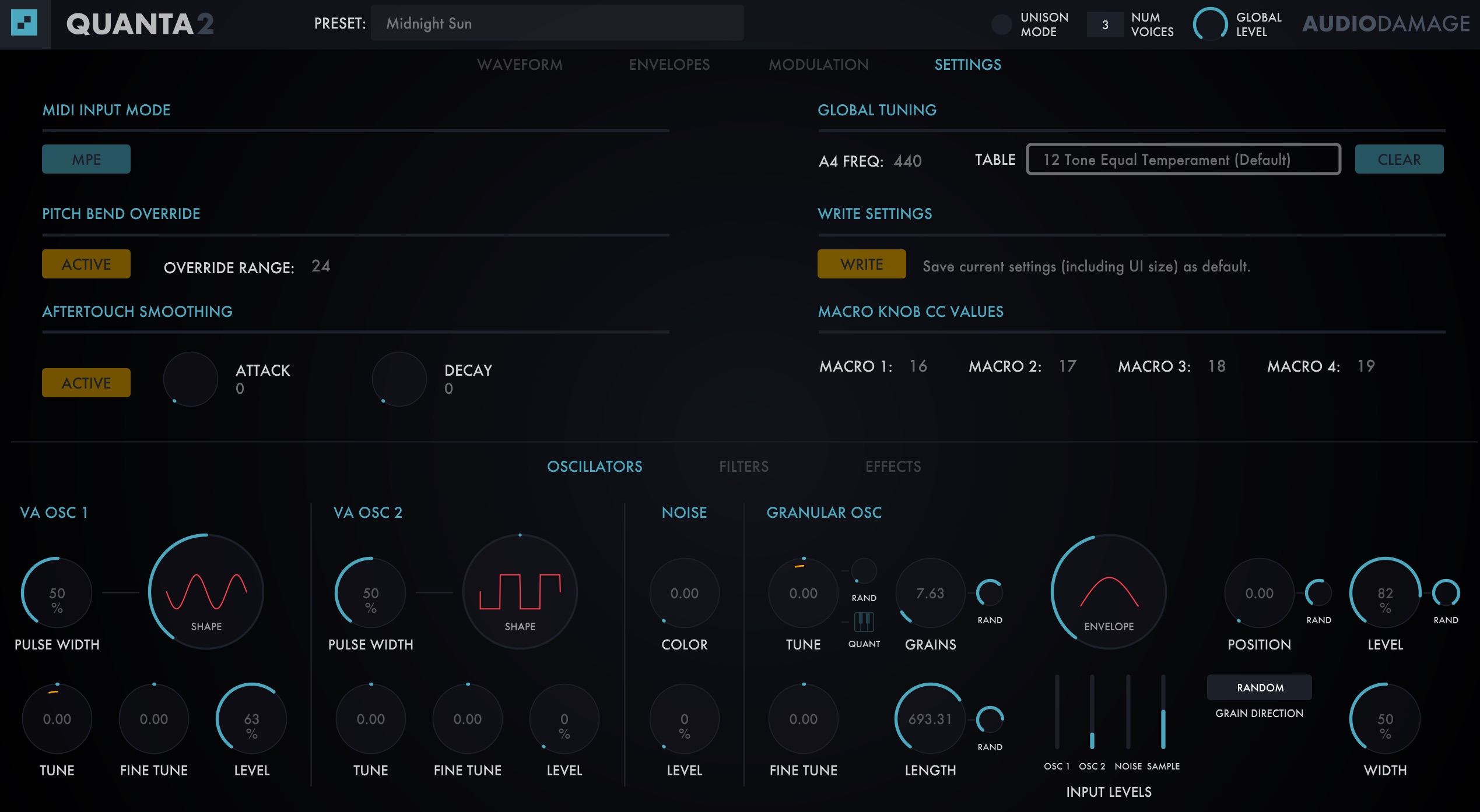 「Audio Damage Quanta 2」レビュー!実践的なグラニュラーシンセサイザー 誰得ギターDTMプラグイン