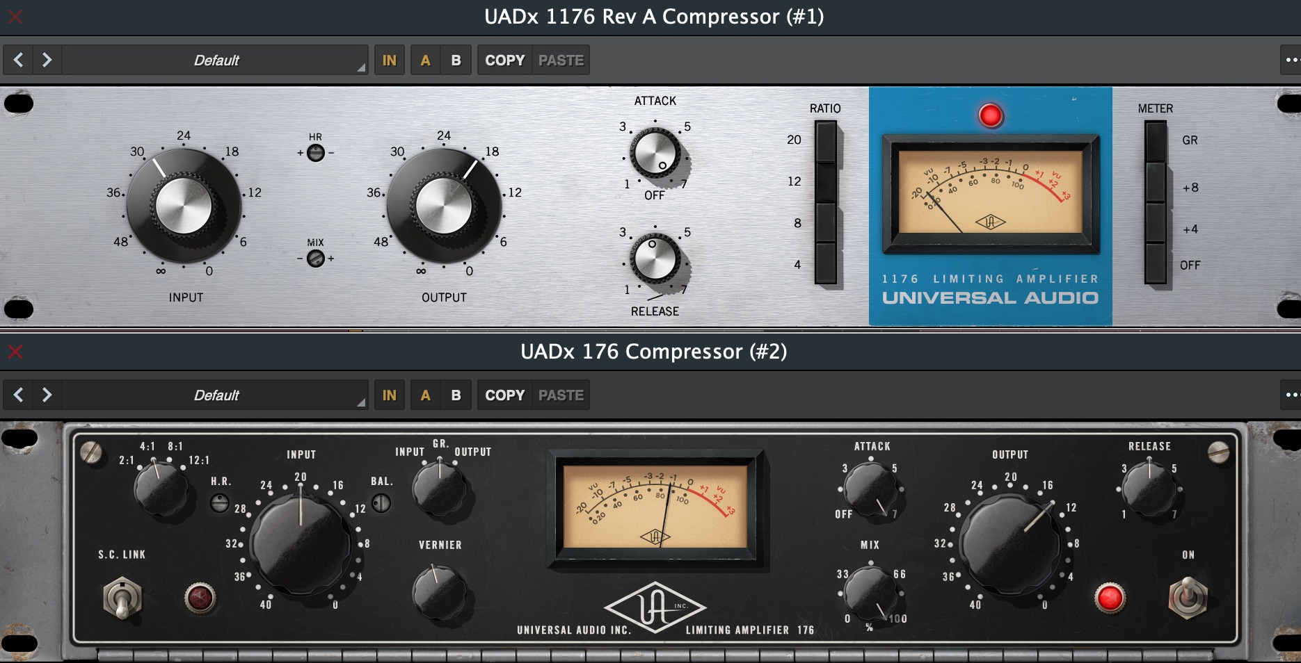 「UAD 175B and 176 Tube Compressor」使ってみたレビュー! 誰得ギターDTMプラグイン