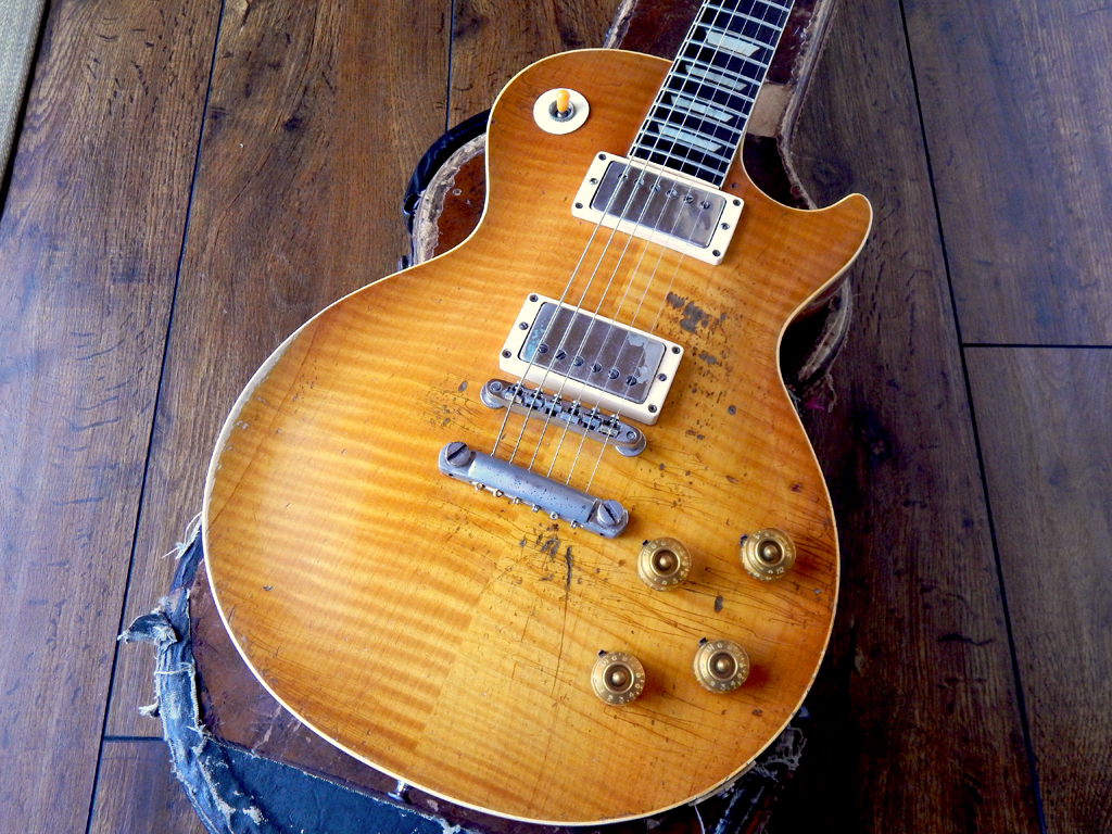 Paul Right Now Paul Kossoff's 1959 Gibson Les Paul up close