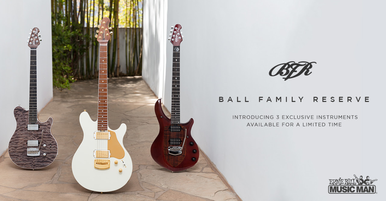 Ernie Ball Introduce Limited Edition Family Reserve Models