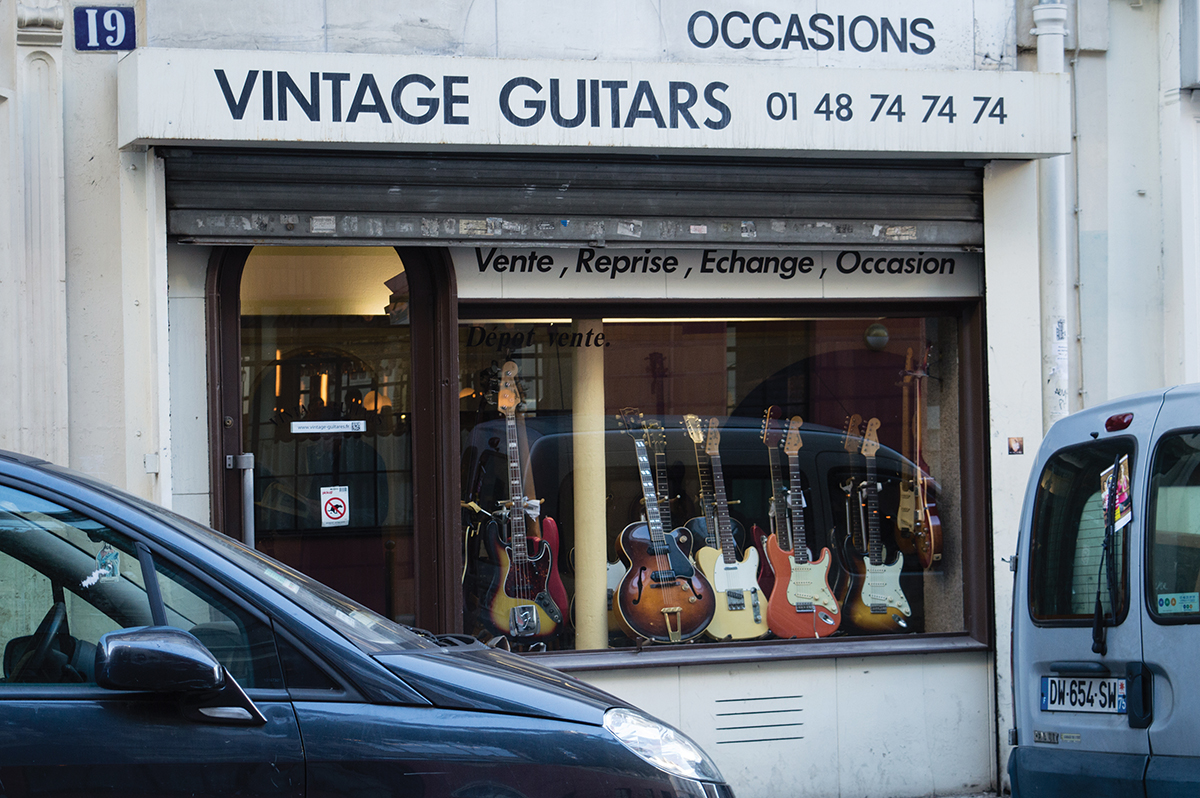 Four mustvisit vintage guitar shops in Paris All Things