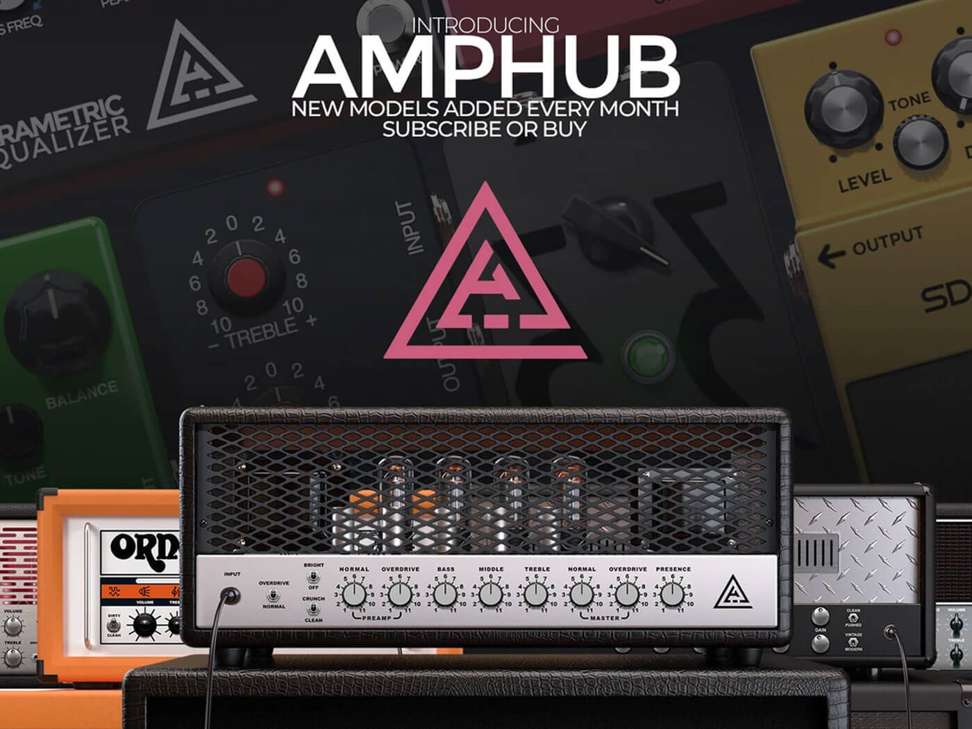 STL Tones announces the AmpHub, a comprehensive selection of virtual amps