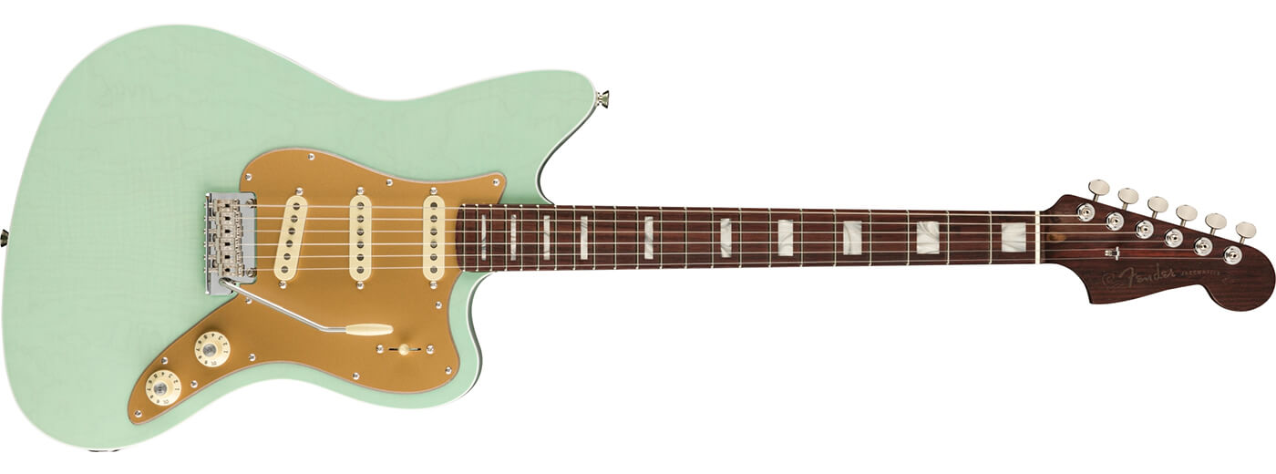 Fender’s Strat Jazz Deluxe is a twangy mashup of two classic guitar designs
