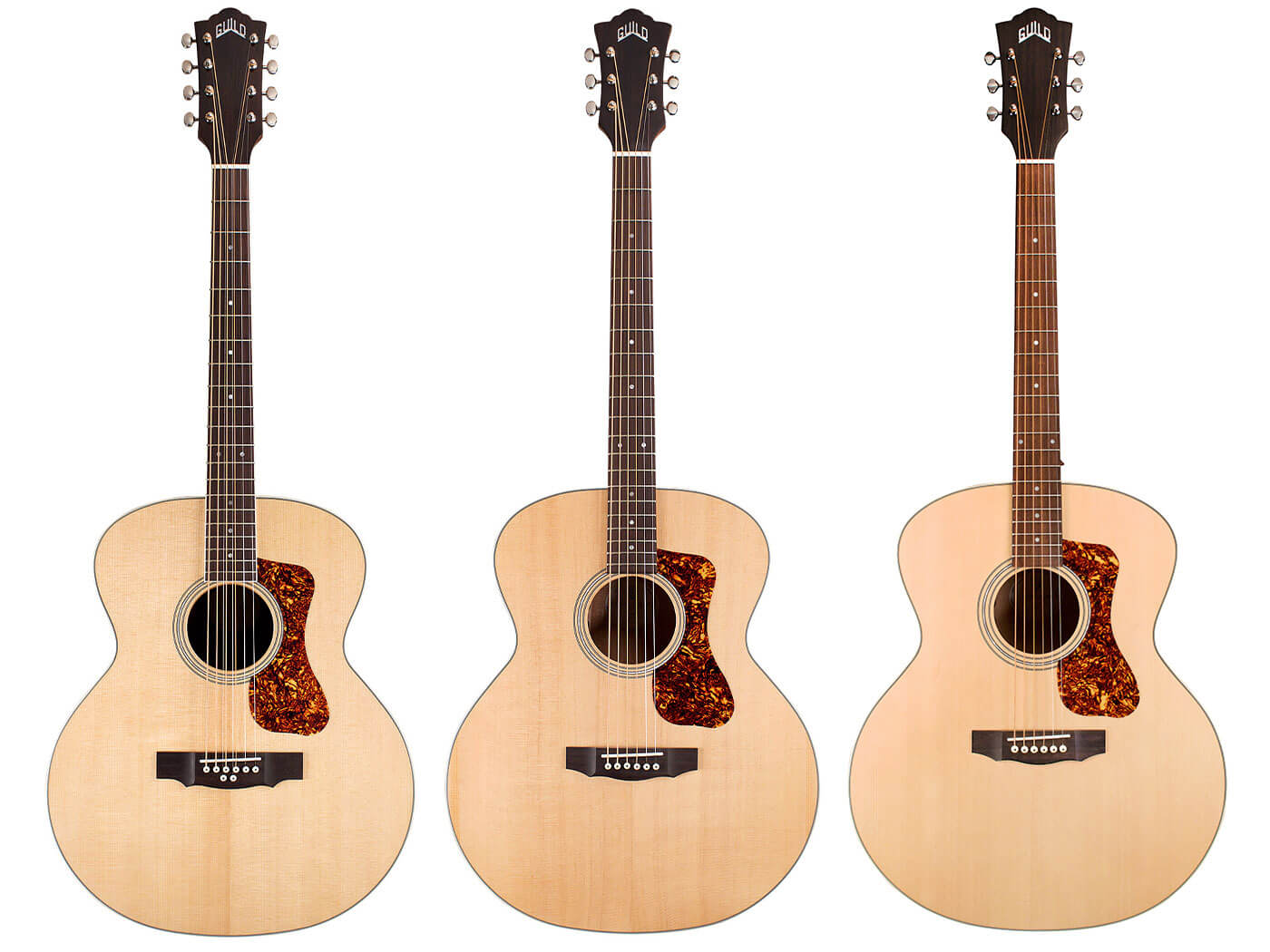 Guild introduces three new acoustic models for 2021, including an eight