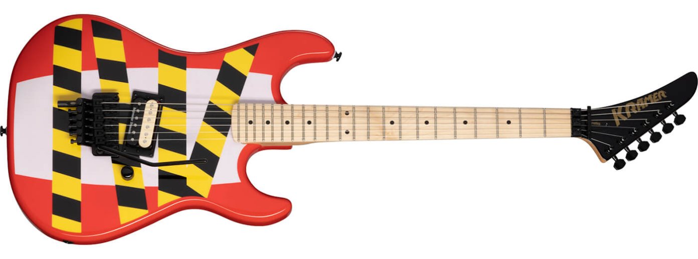 Summer NAMM 2021 Kramer revisits 80s pop culture with Custom Graphics