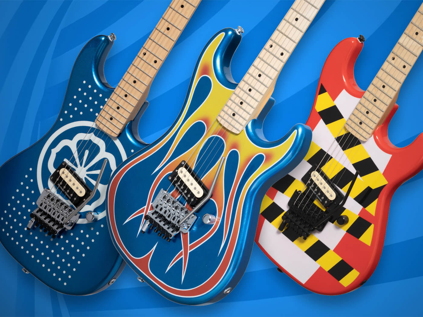 Summer NAMM 2021 Kramer revisits 80s pop culture with Custom Graphics