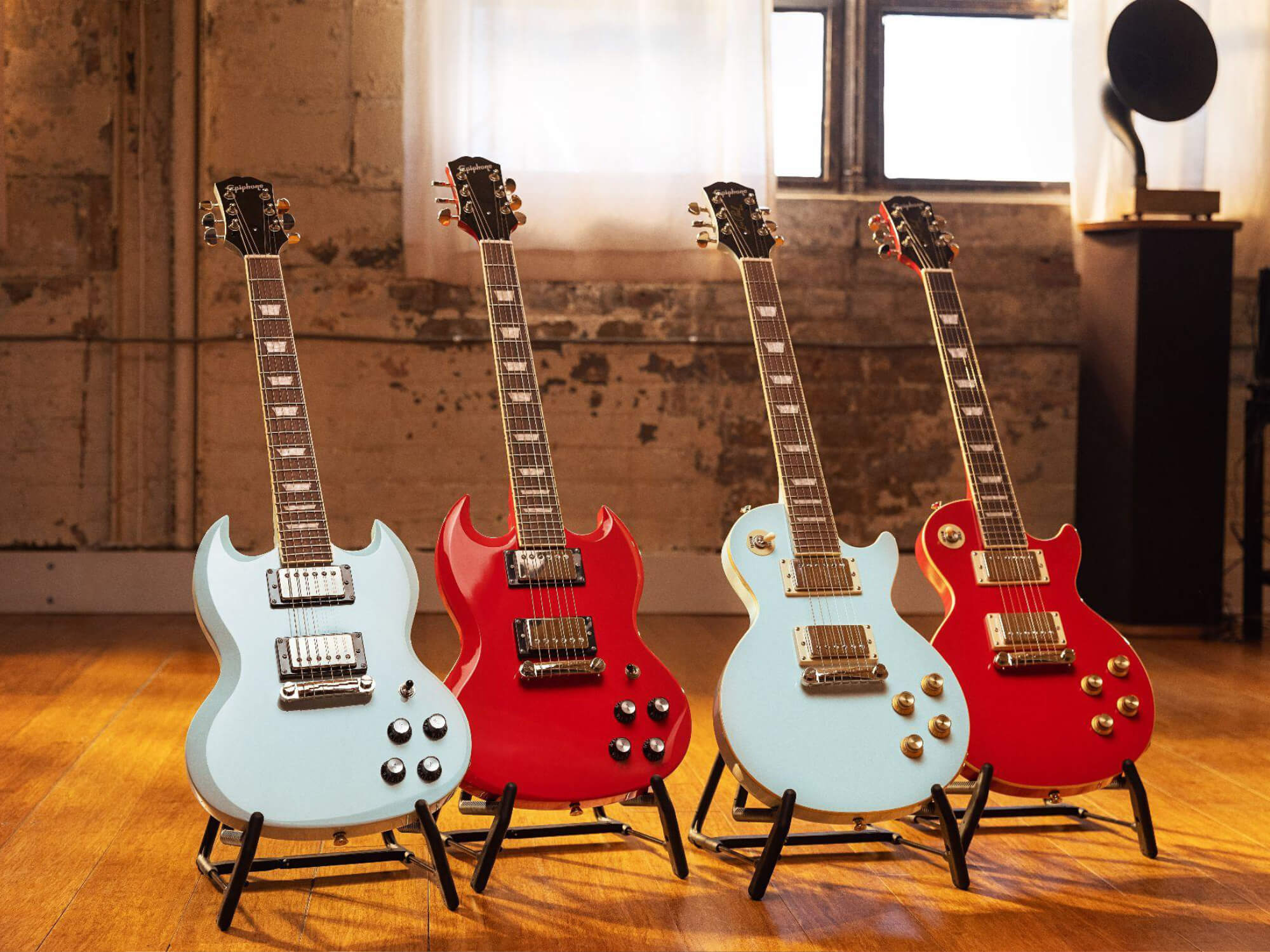 Epiphone’s aims to bring quality and style to beginner guitars with the