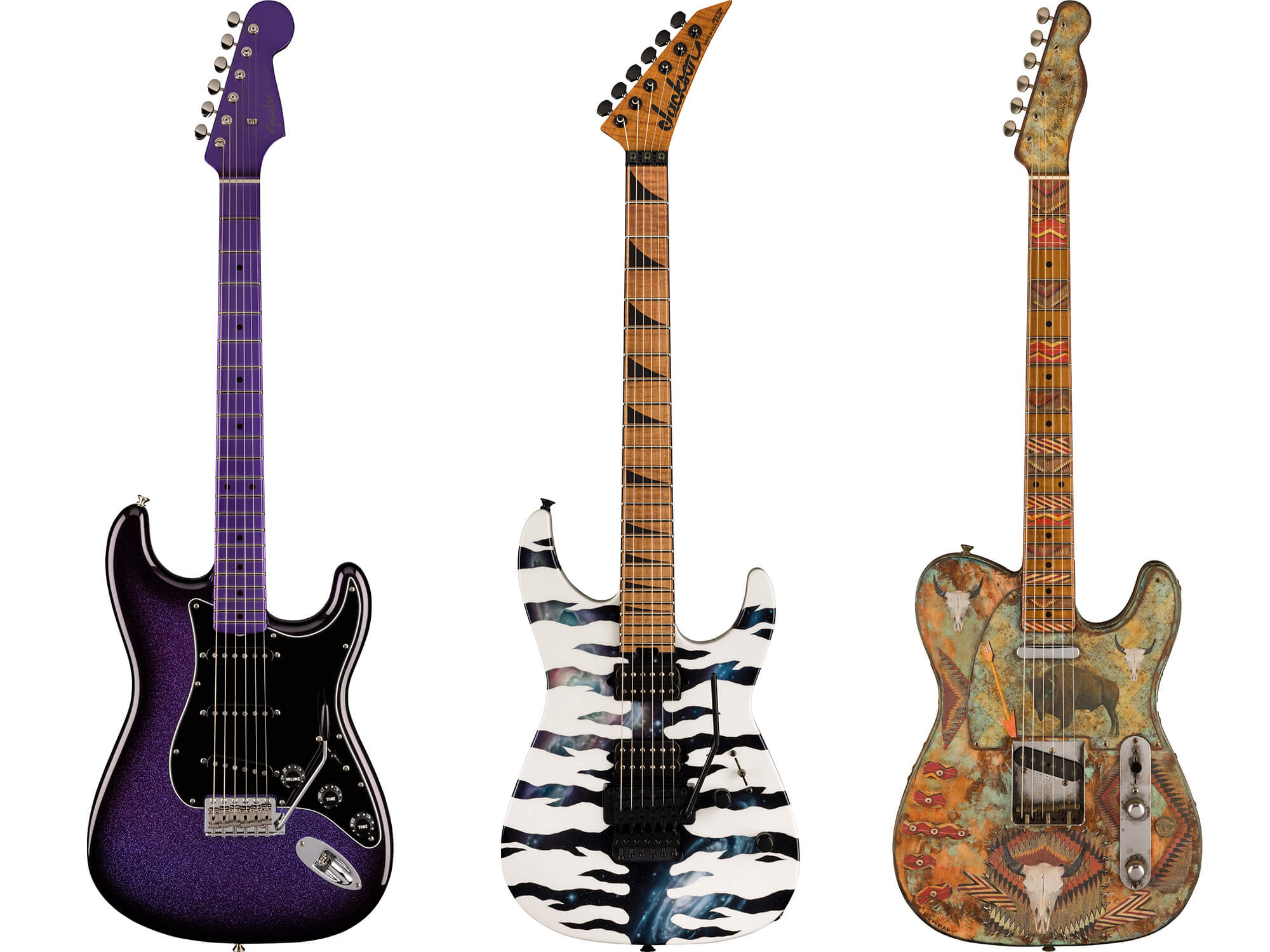 New Custom Shop models announced from Fender, Jackson, Charvel and Gretsch