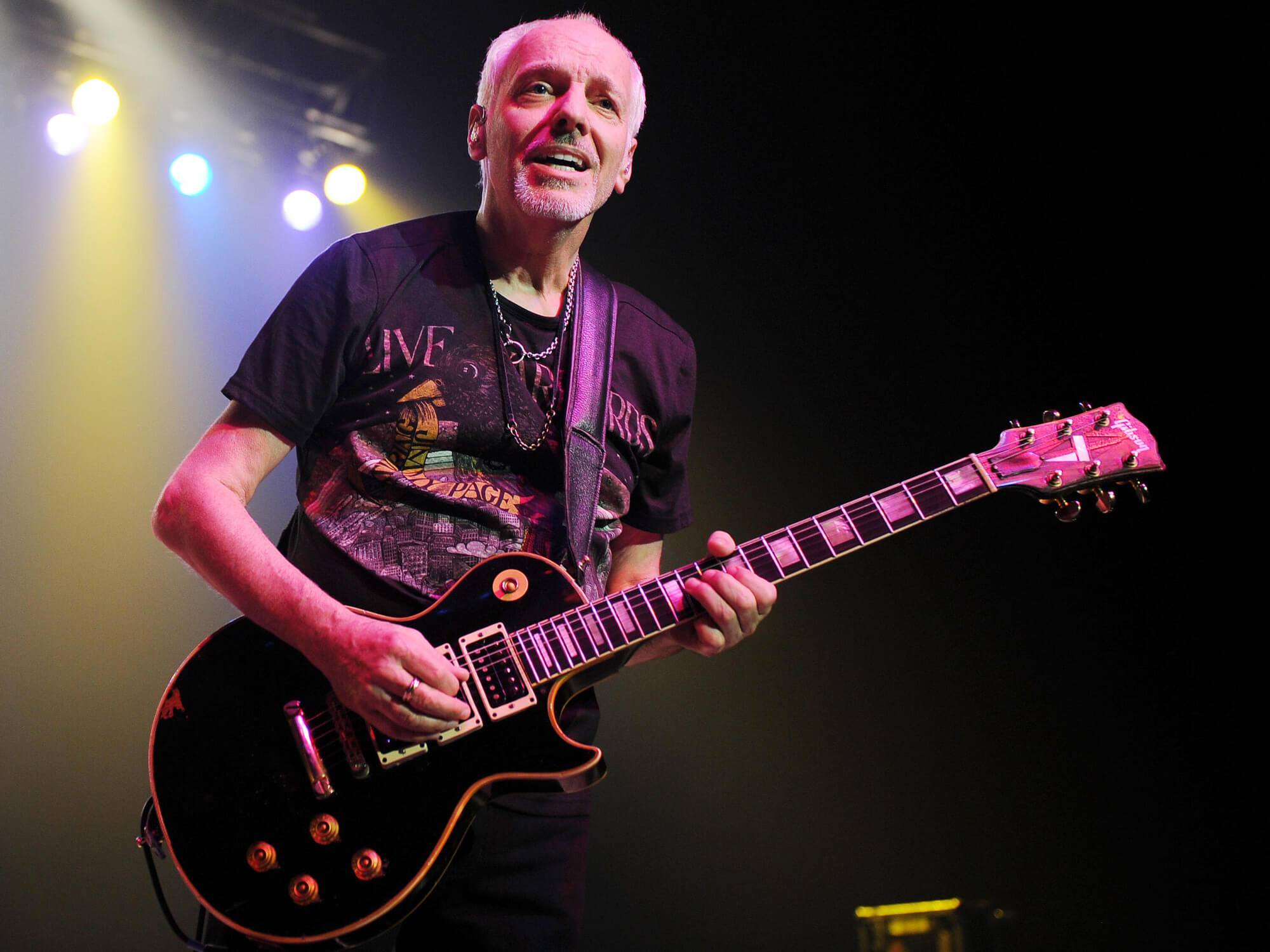 Peter Frampton teases new album "no cowriters, all my own songs"