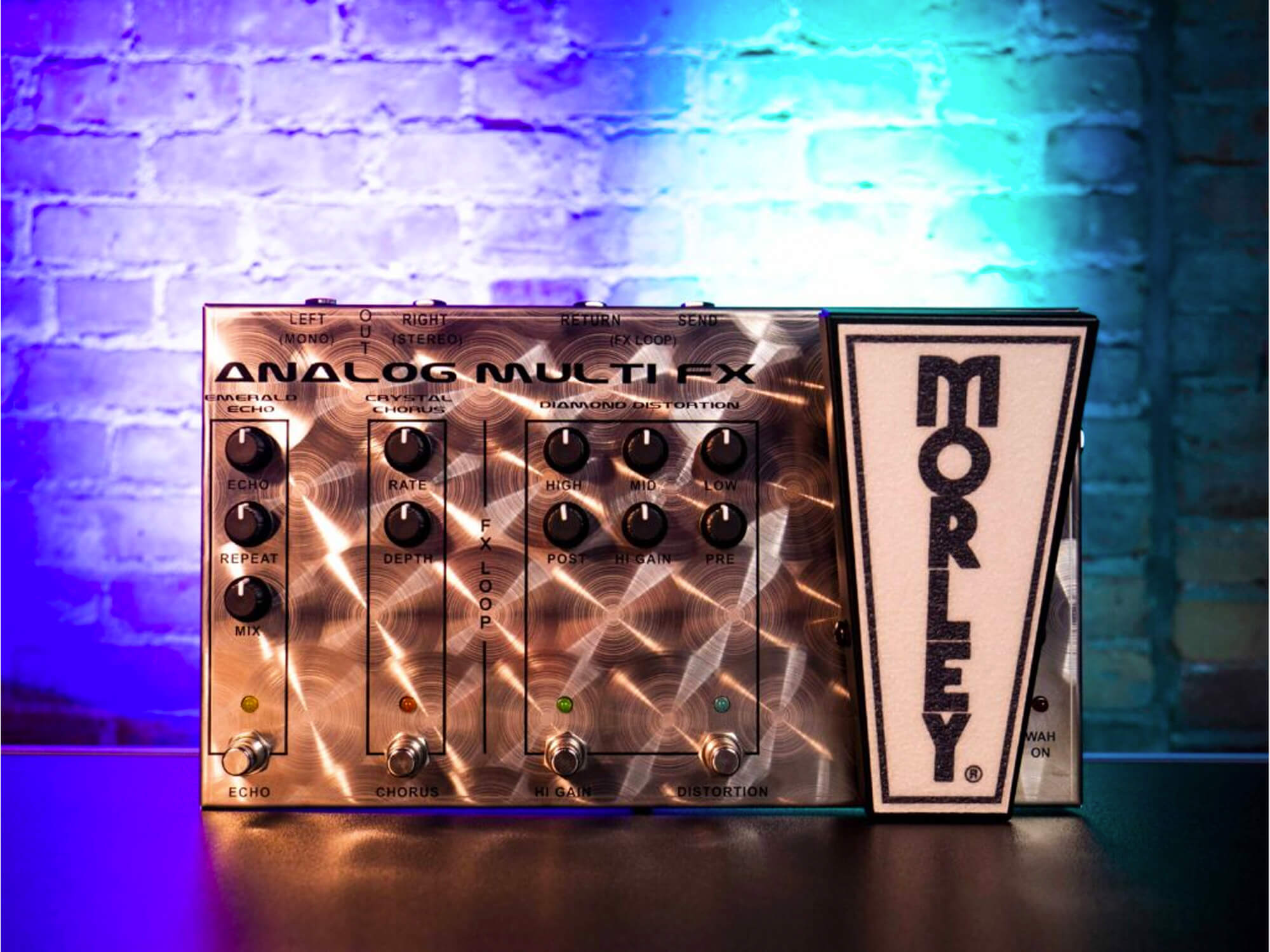 Morley’s first multieffects pedal is the allanalogue AFX1