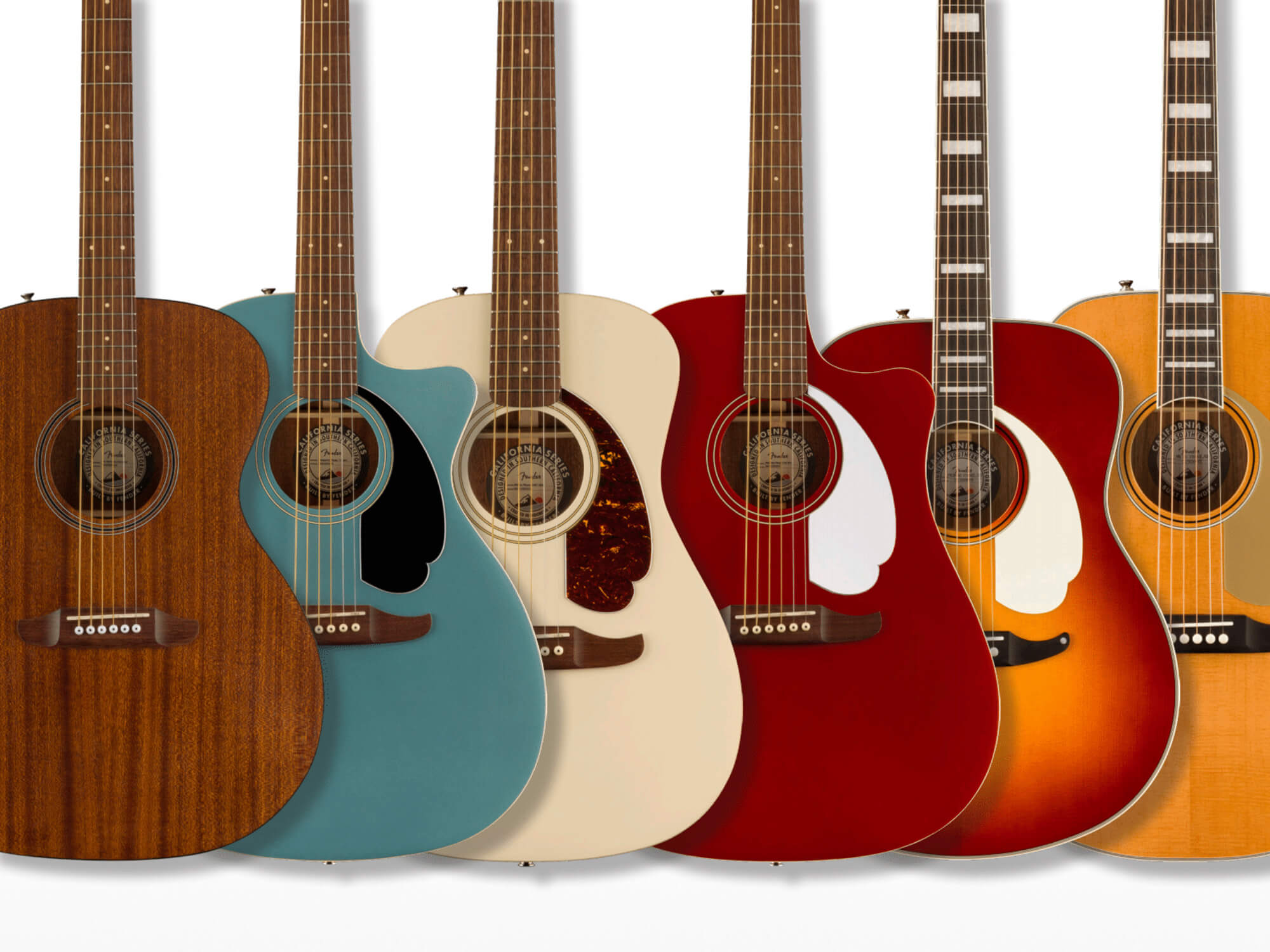 Fender unveils 13 new acoustic additions to its California Series